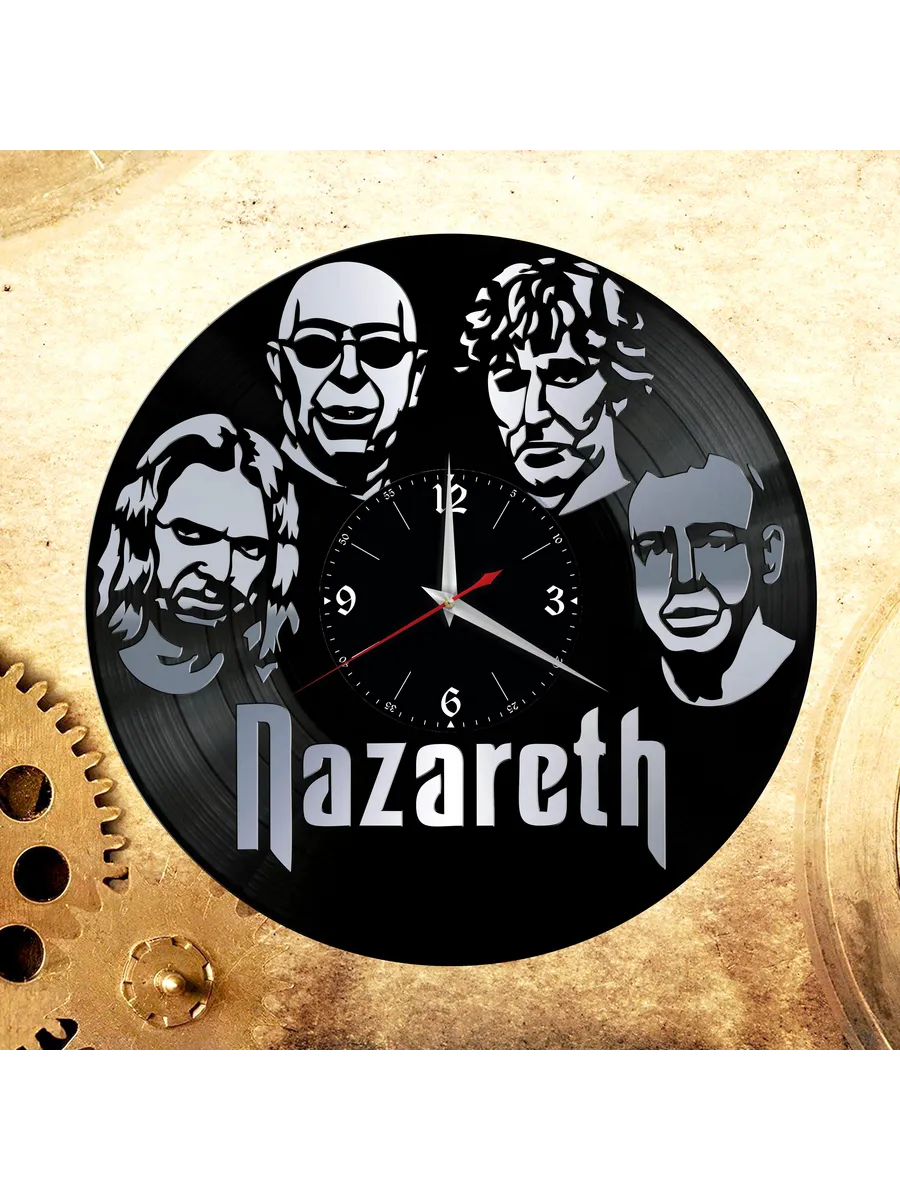 Настенные часы с группой Nazareth, Назарет