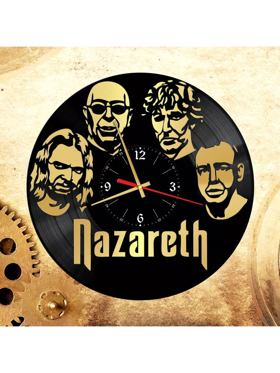 Настенные часы с группой Nazareth, Назарет