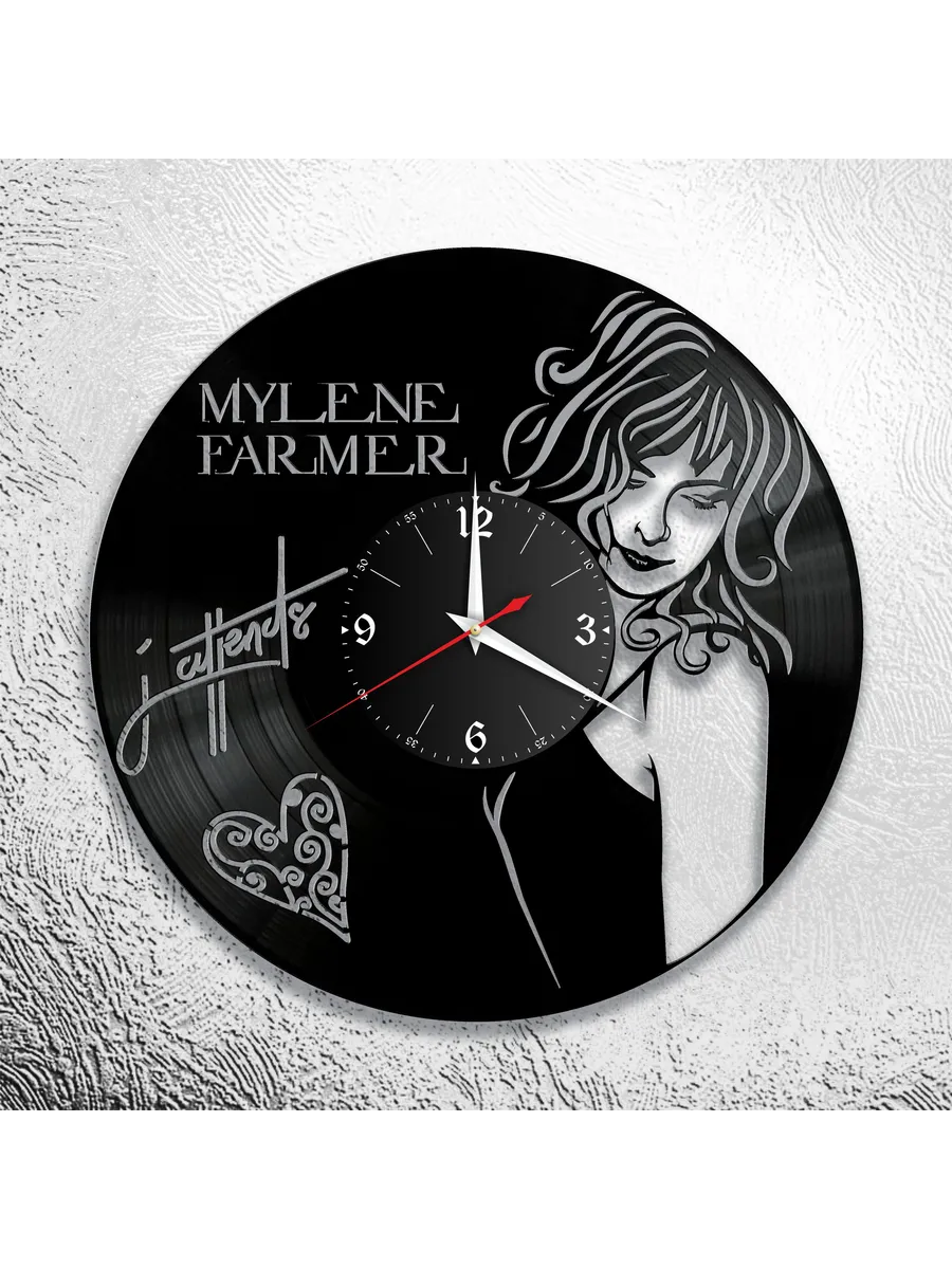 Настенные часы с Mylene Farmer, Милен Фармер