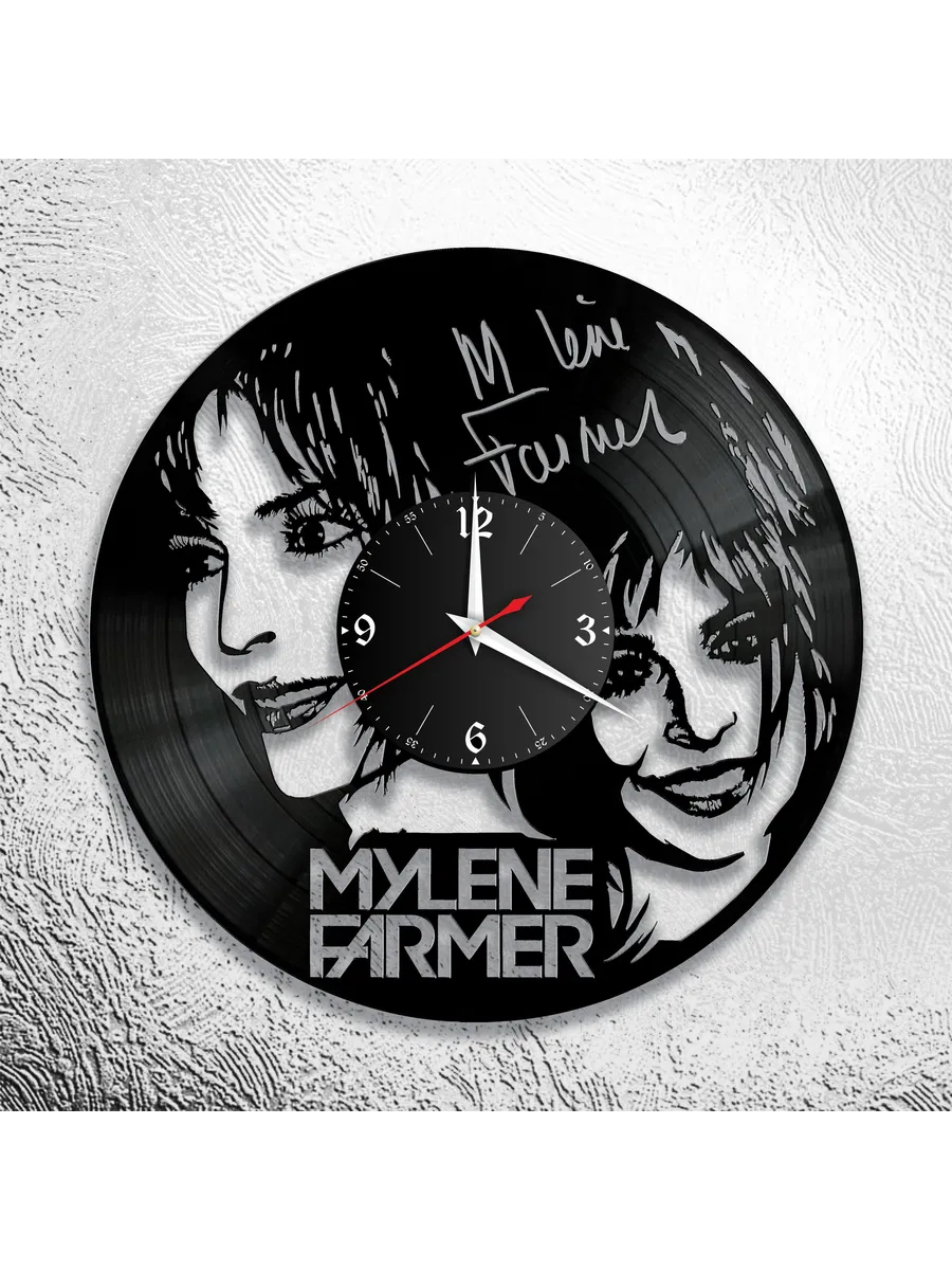 Настенные часы с Mylene Farmer, Милен Фармер