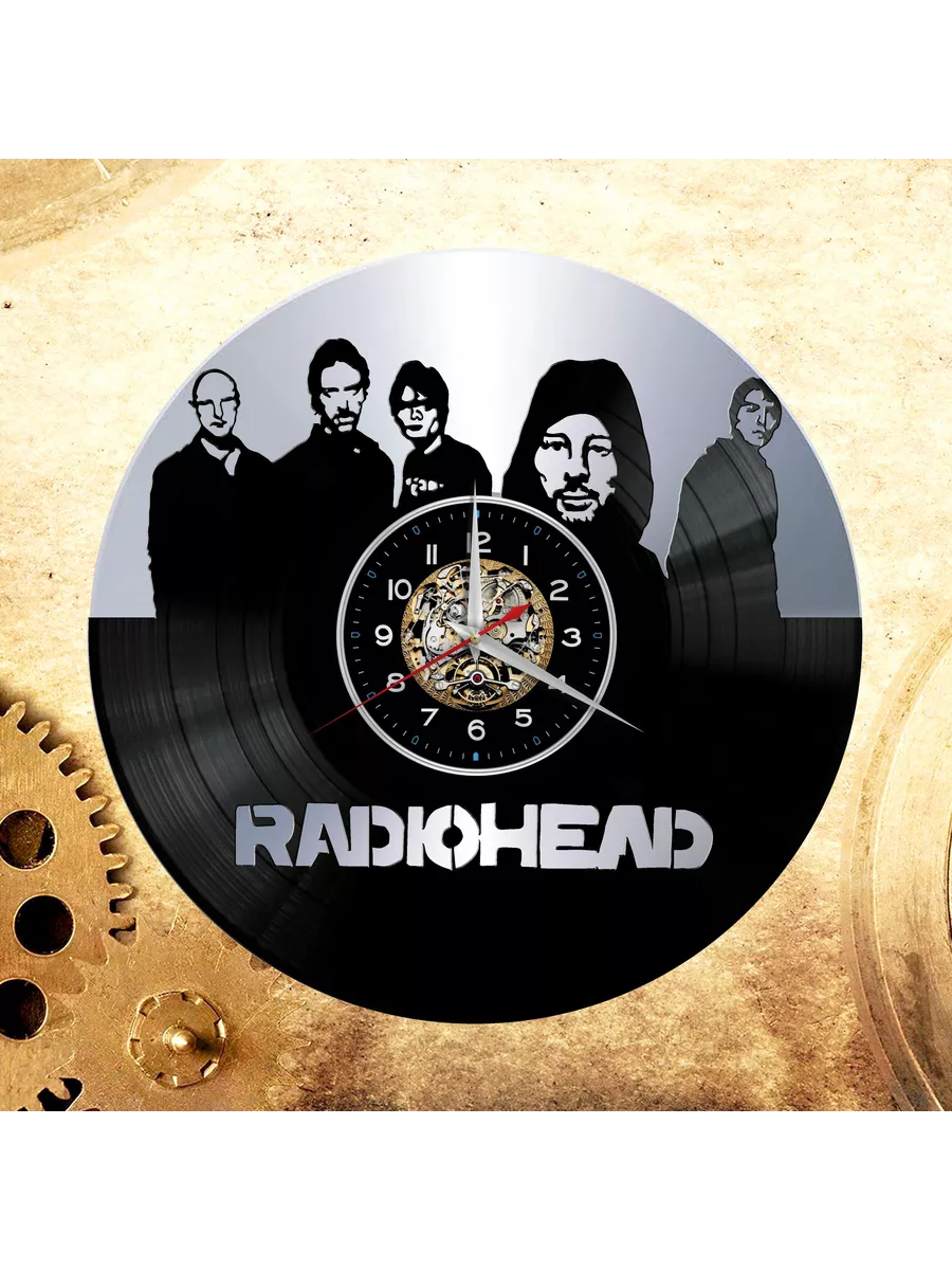 Настенные часы с группой Radiohead, Радиохэд