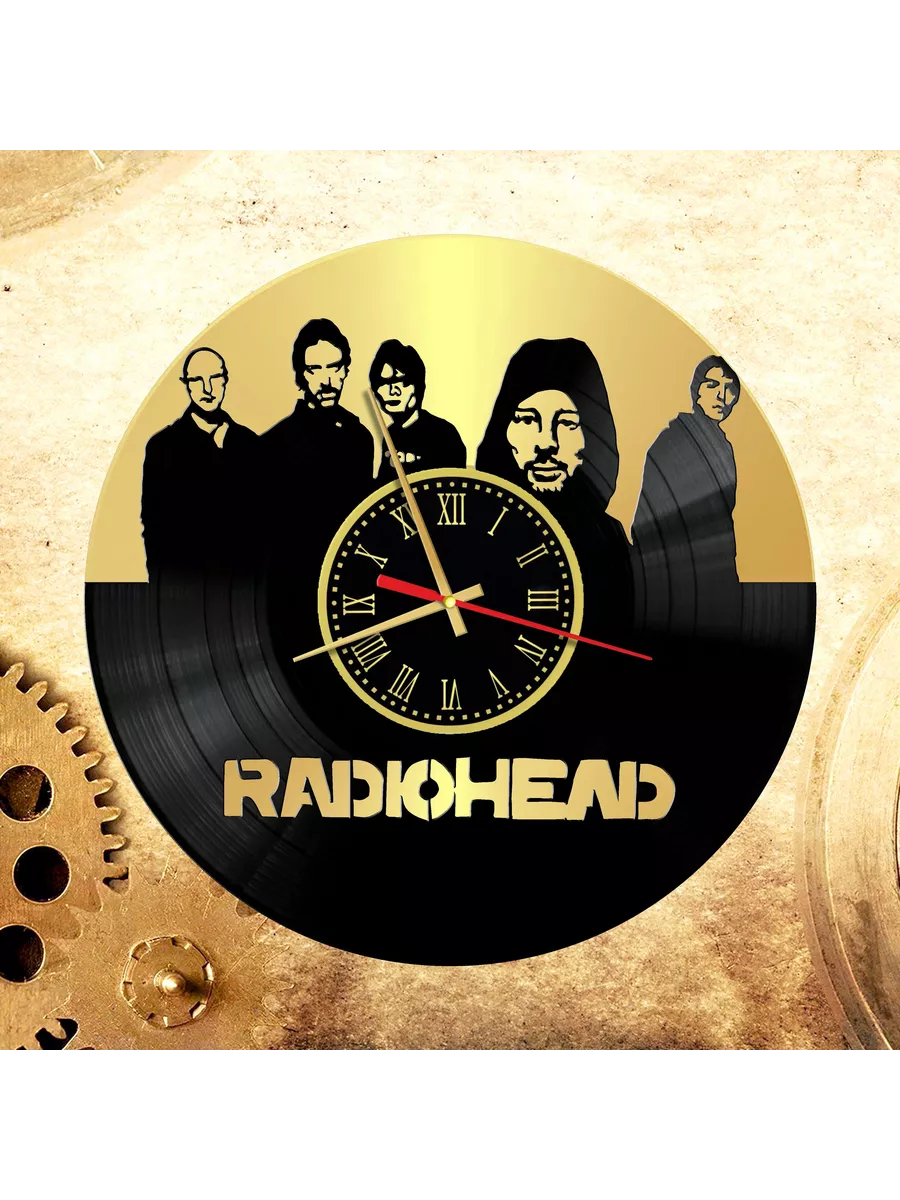 Настенные часы с группой Radiohead, Радиохэд
