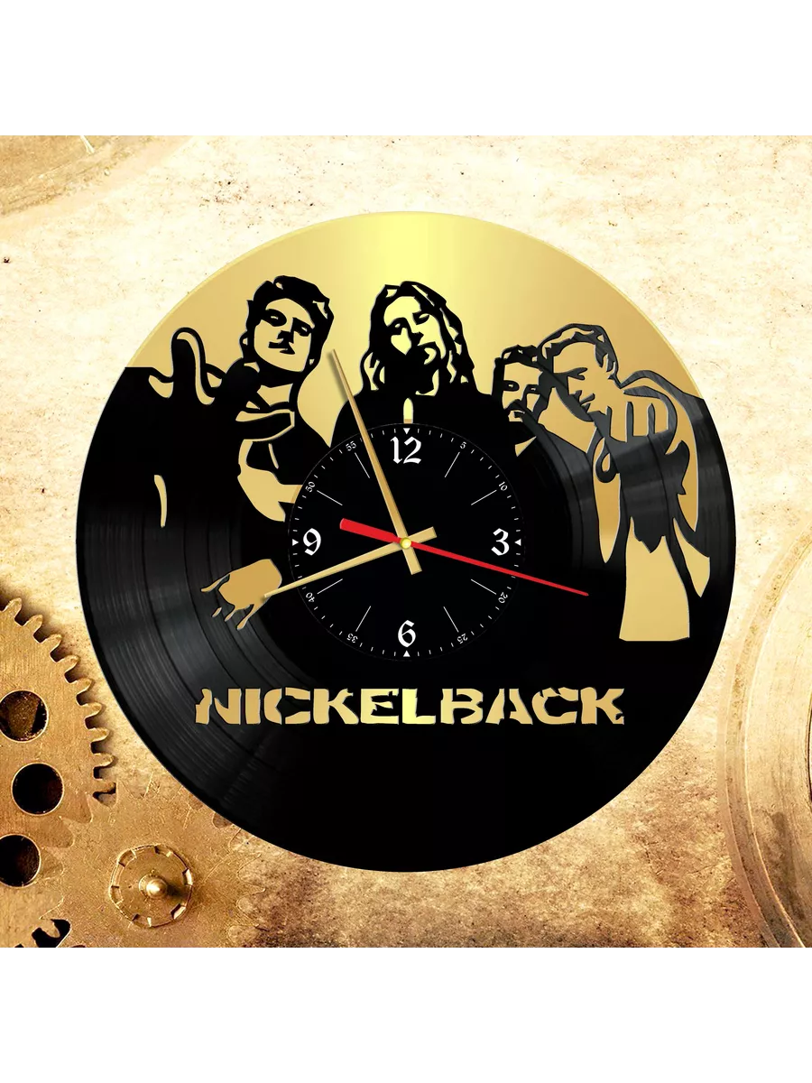 Настенные часы с группой Nickelback, Никельбэк