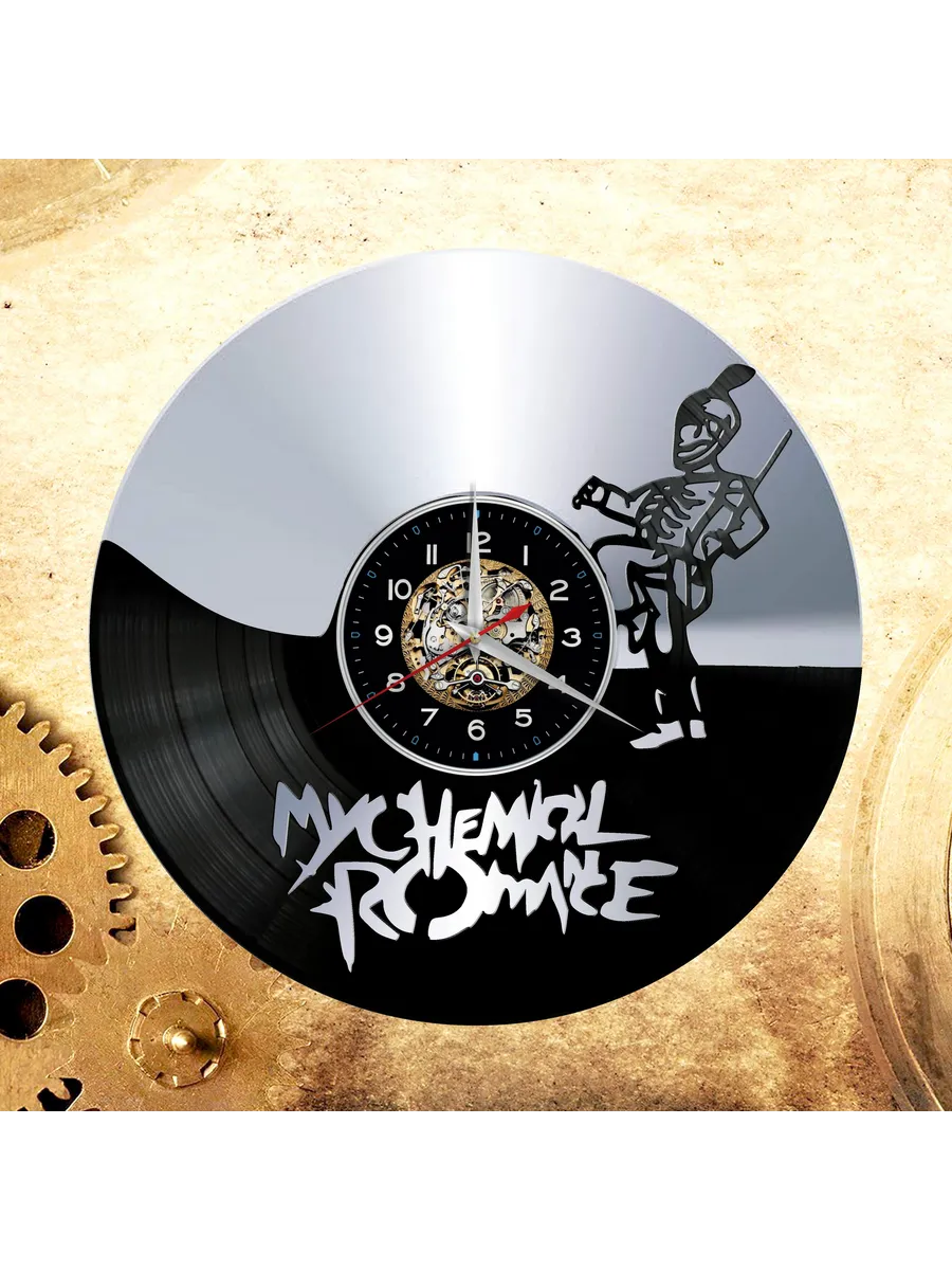 Настенные часы с группой My Chemical Romance
