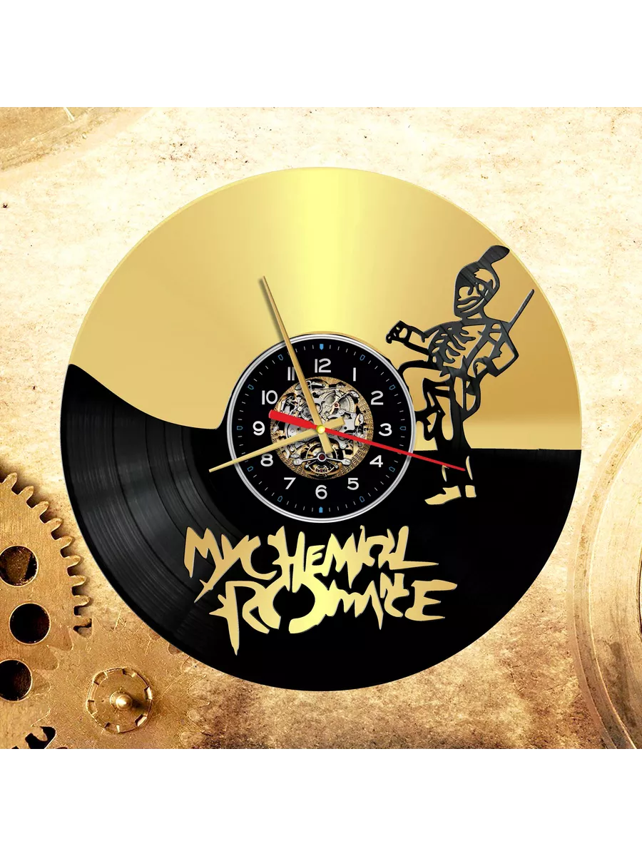Настенные часы с группой My Chemical Romance