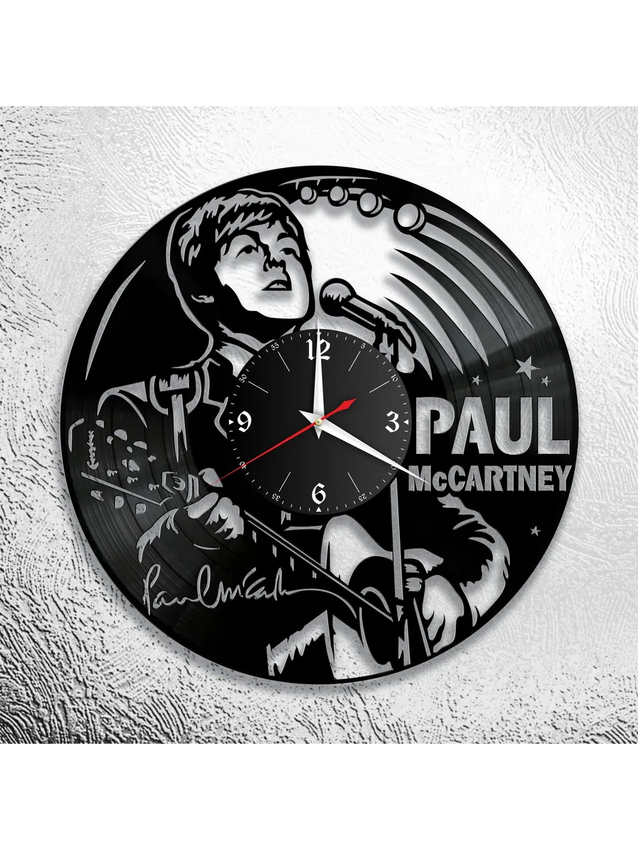 Настенные часы с Полом Маккартни, Paul McCartney