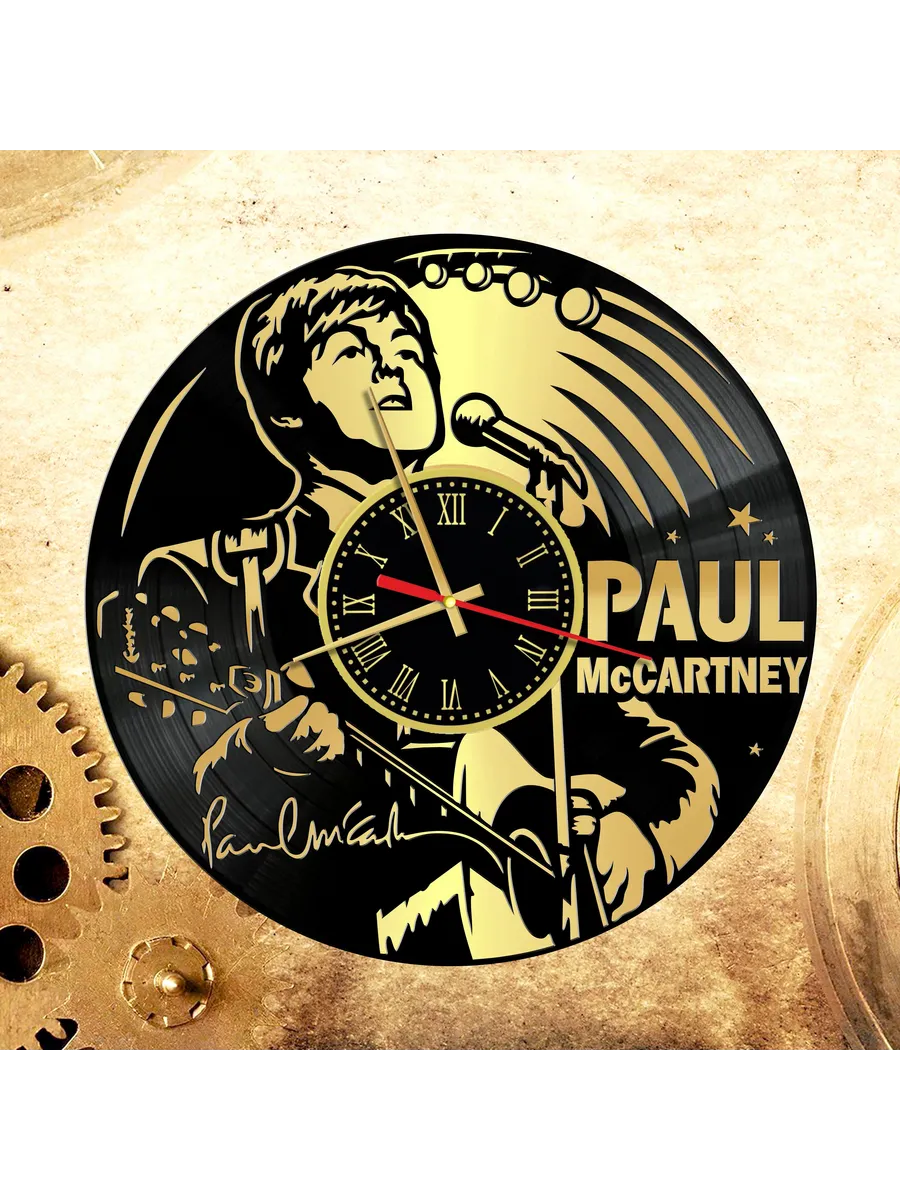 Настенные часы с Полом Маккартни, Paul McCartney