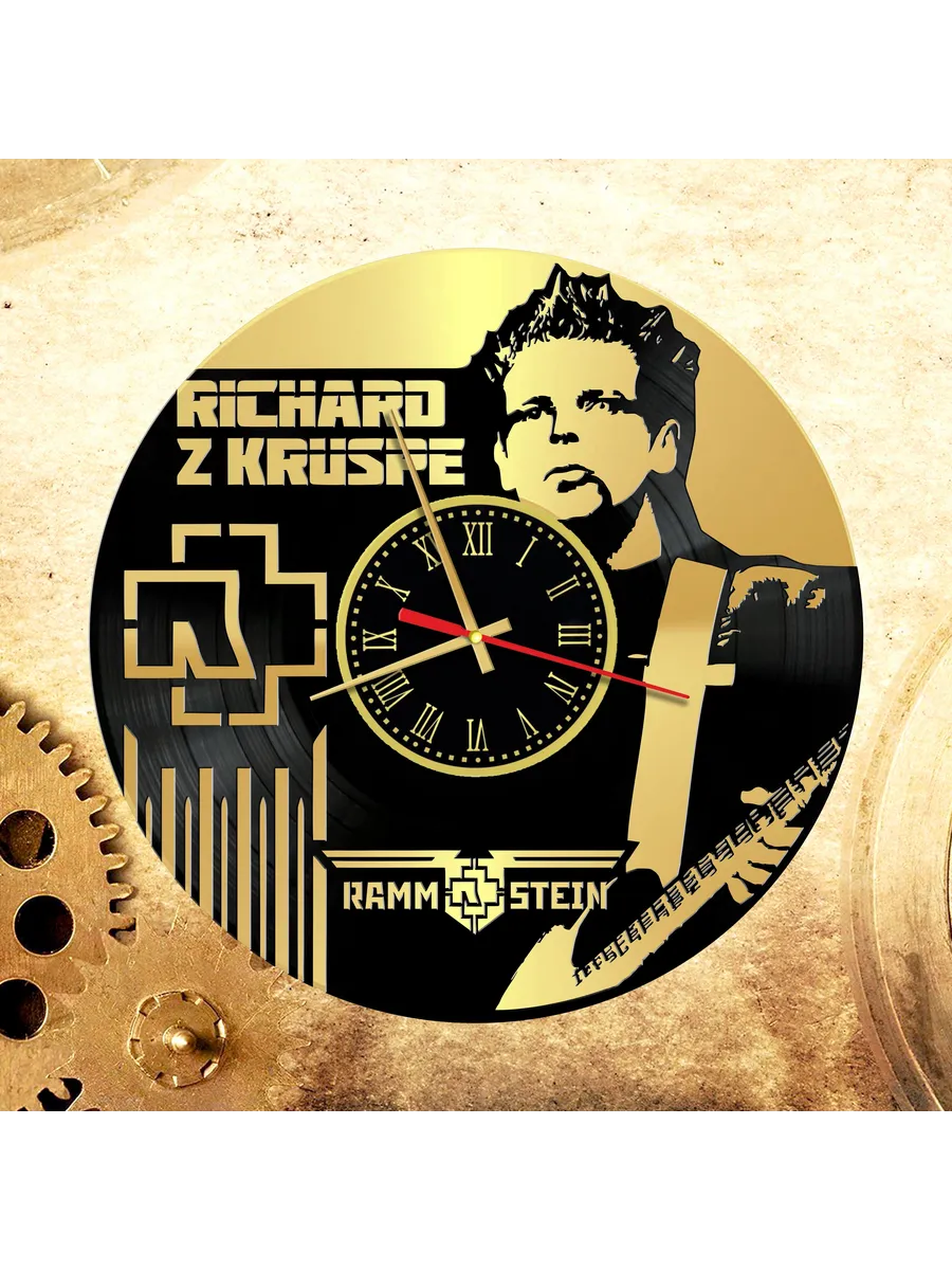 Настенные часы с группой Rammstein, Рамштайн
