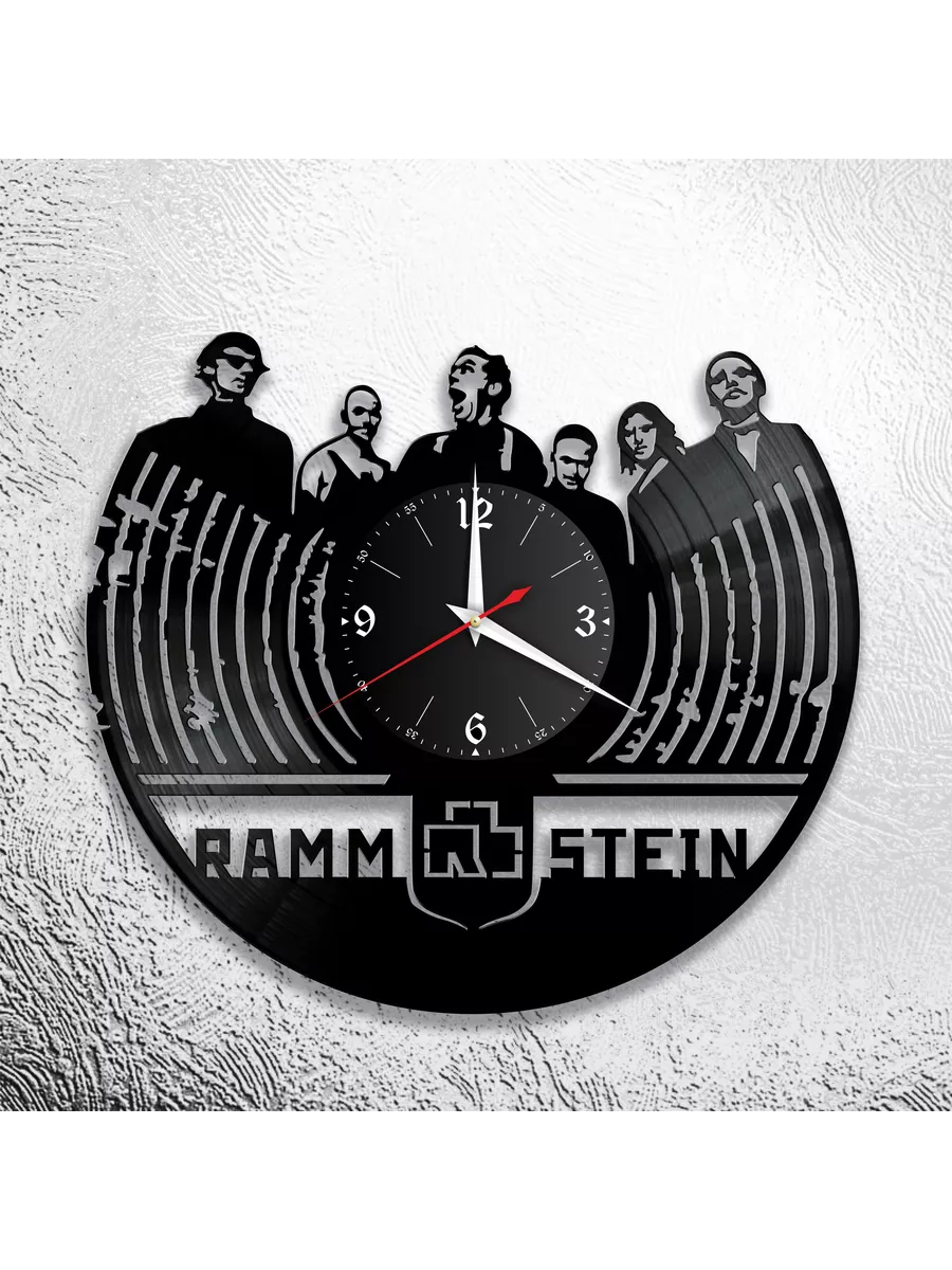 Настенные часы с группой Rammstein, Рамштайн