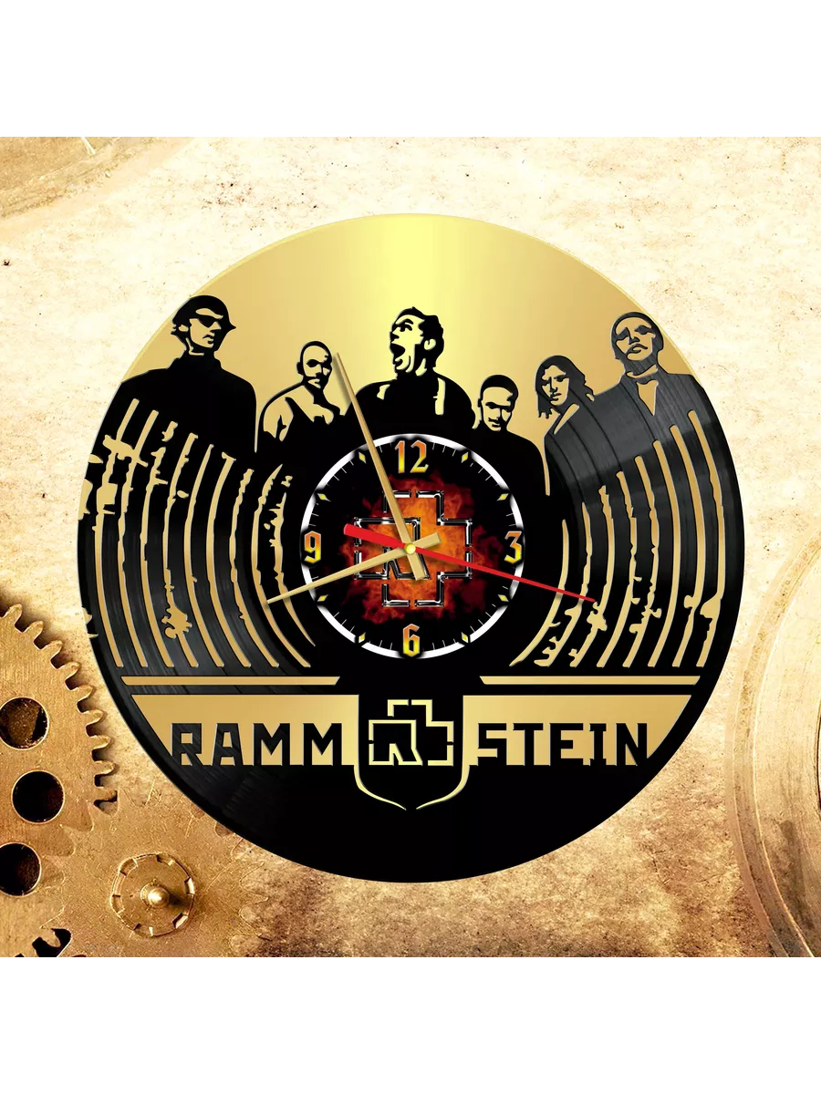 Настенные часы с группой Rammstein, Рамштайн