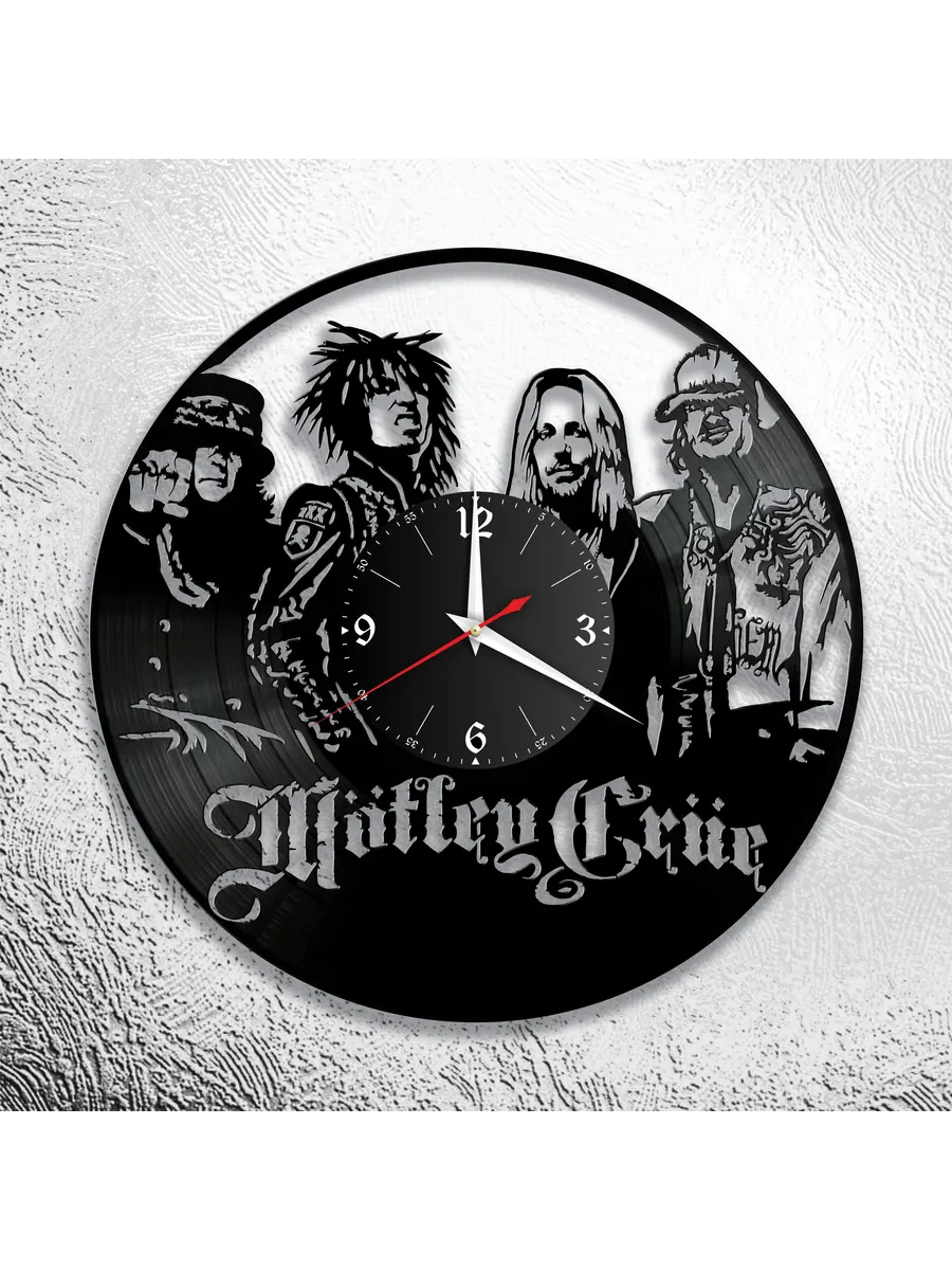 Настенные часы с группой Motley Crue, Мотли Крю