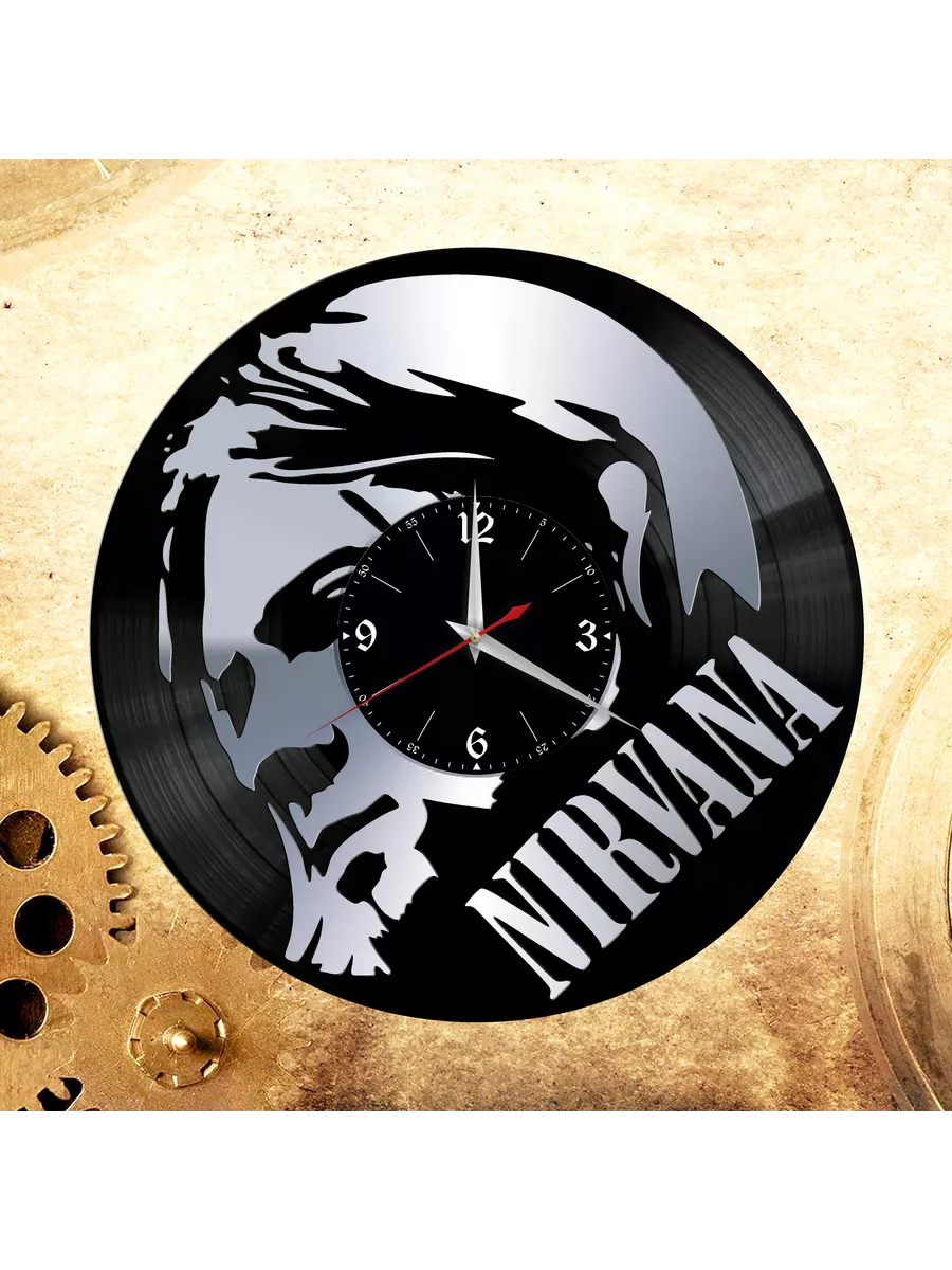 Настенные часы с группой Nirvana, Нирвана