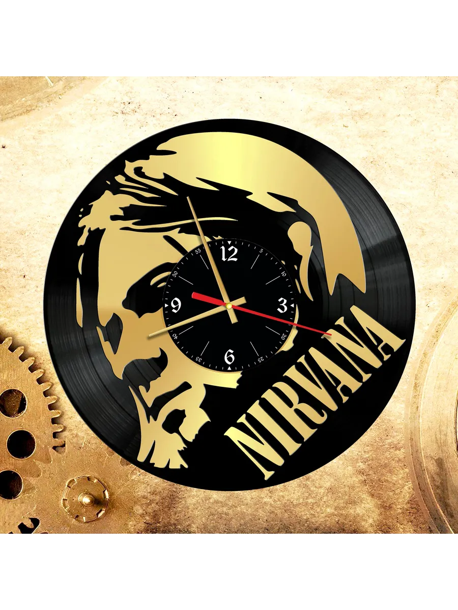 Настенные часы с группой Nirvana, Нирвана