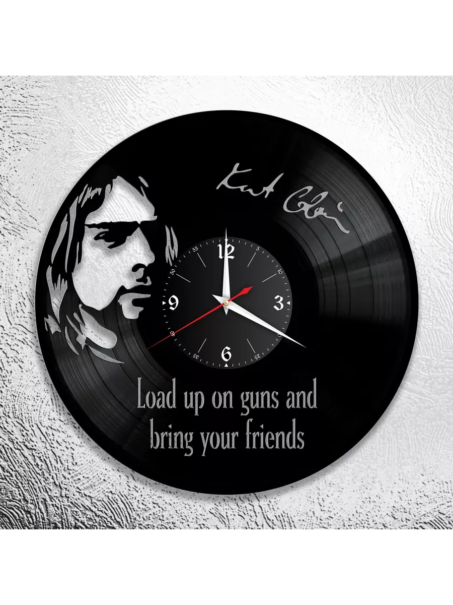 Настенные часы с группой Nirvana, Нирвана
