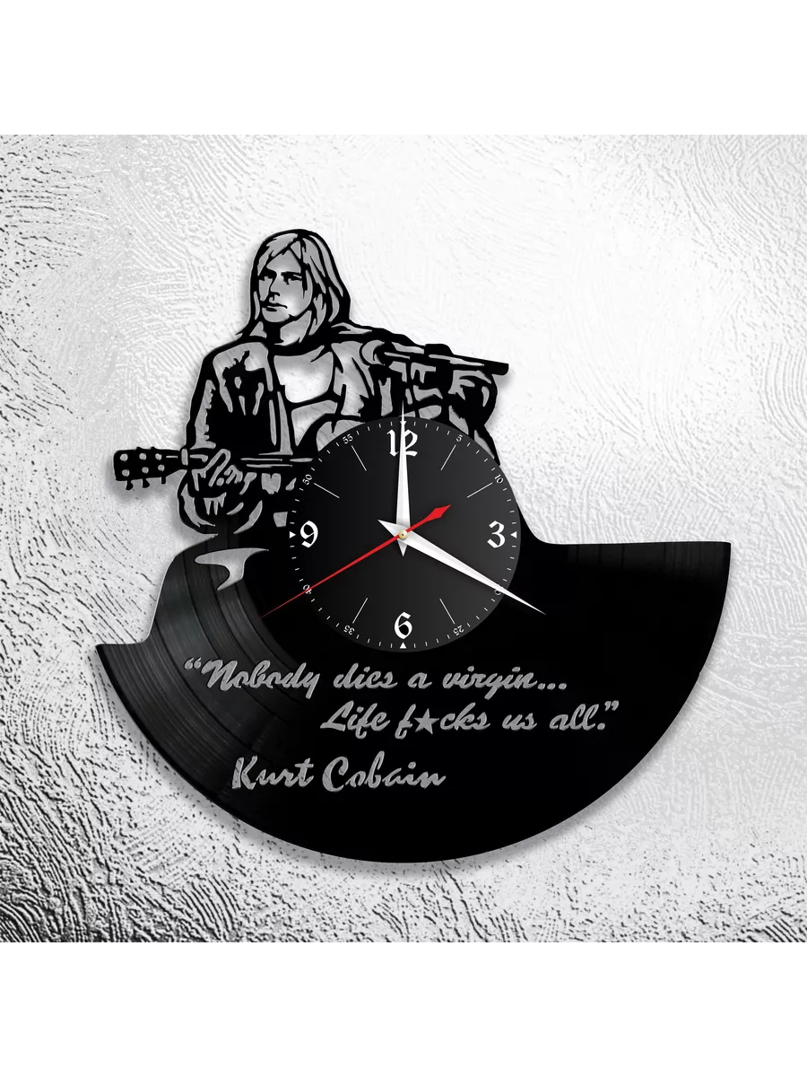 Настенные часы с группой Nirvana, Нирвана
