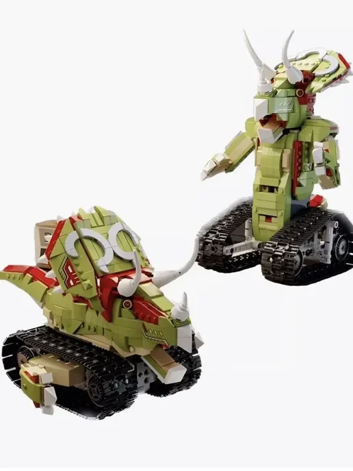 LEGO Конструктор Dinosaurs Динозавр-робот трансформер 870 дет, вариант, фото 4