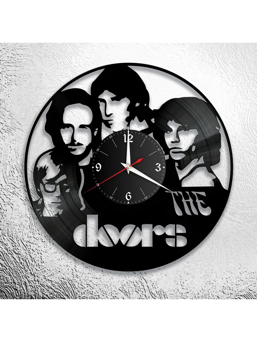 Настенные часы с группой The Doors, Дорз