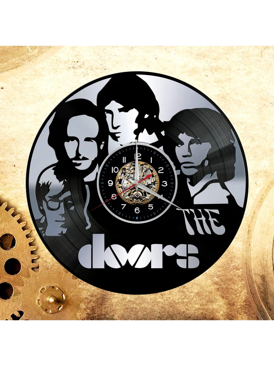 Настенные часы с группой The Doors, Дорз