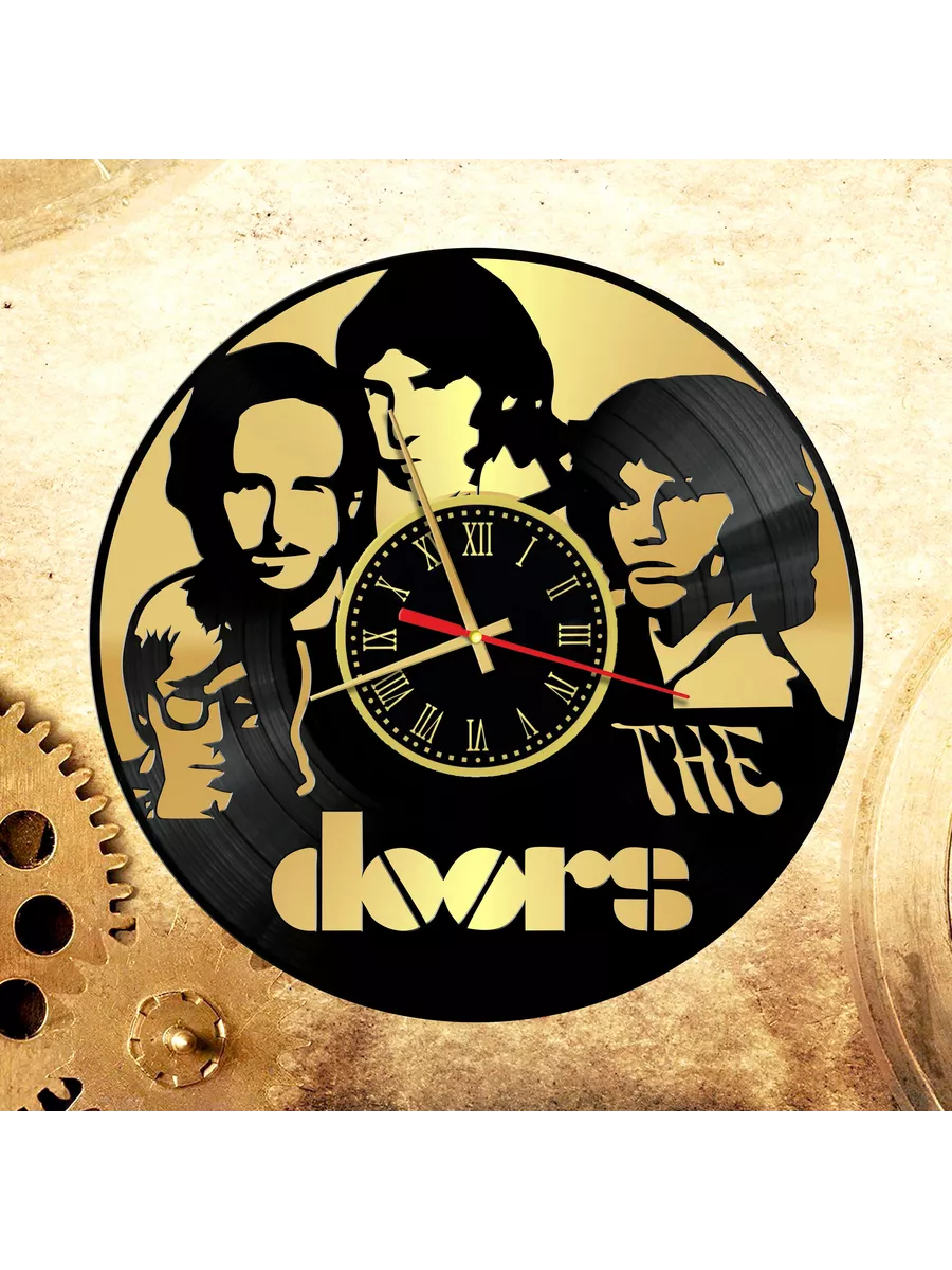 Настенные часы с группой The Doors, Дорз