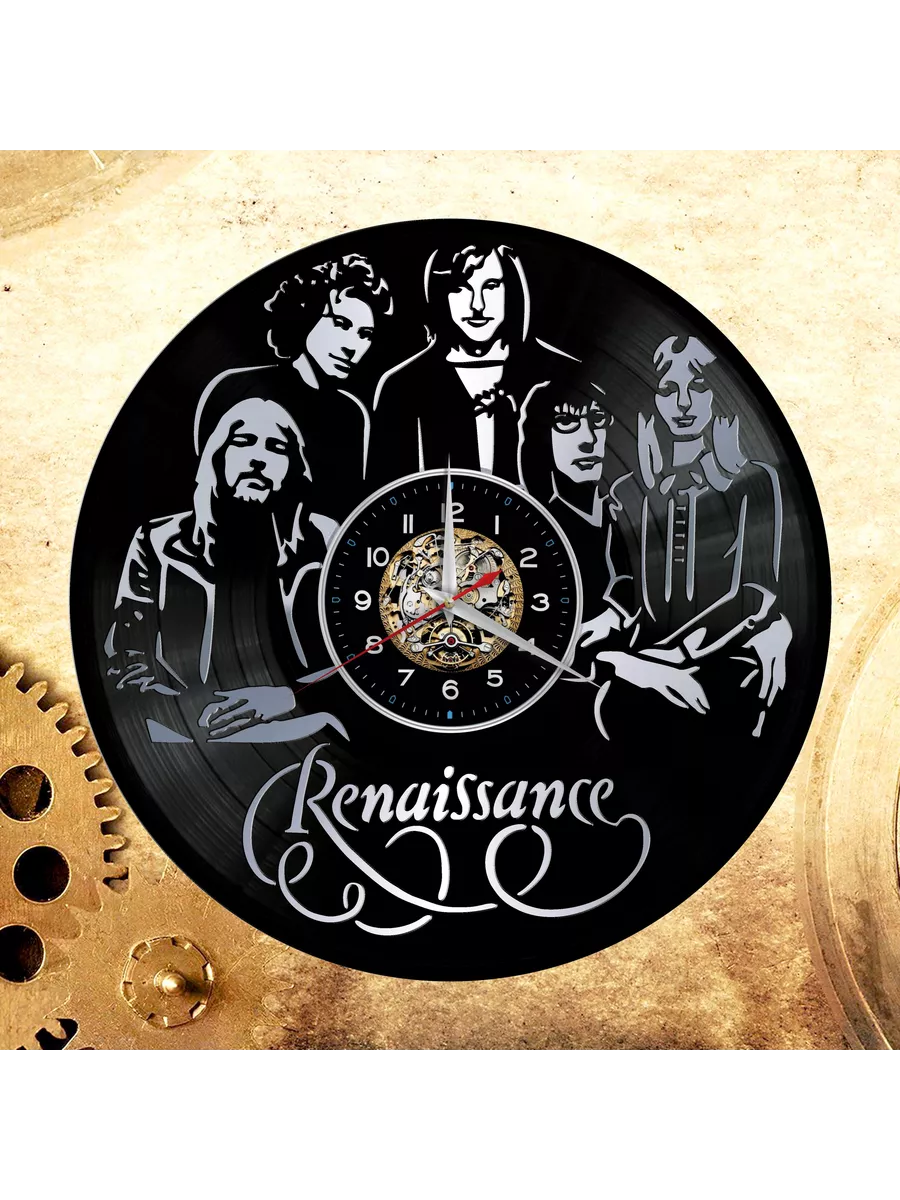 Настенные часы с группой Renaissance, Ренессанс