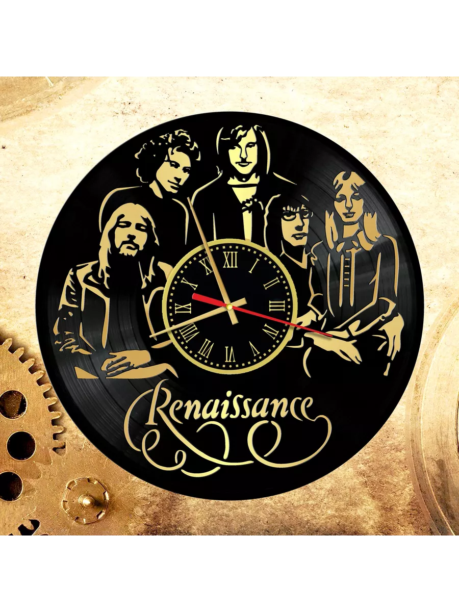 Настенные часы с группой Renaissance, Ренессанс