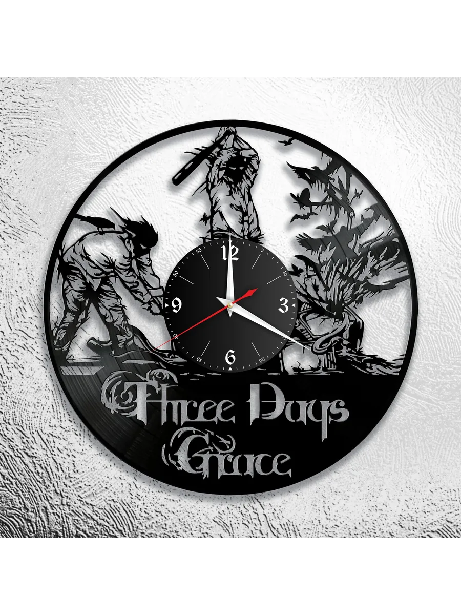 Настенные часы с группой Three Days Grace