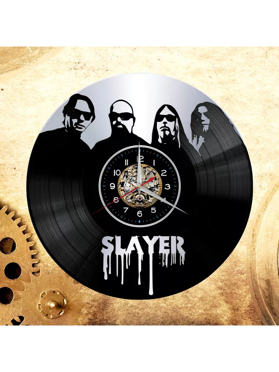 Настенные часы с группой Slayer, Слэйер