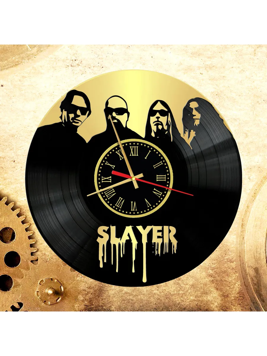 Настенные часы с группой Slayer, Слэйер