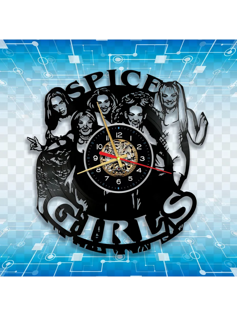 Настенные часы с группой Spice Girls, Спайс Гёрлз