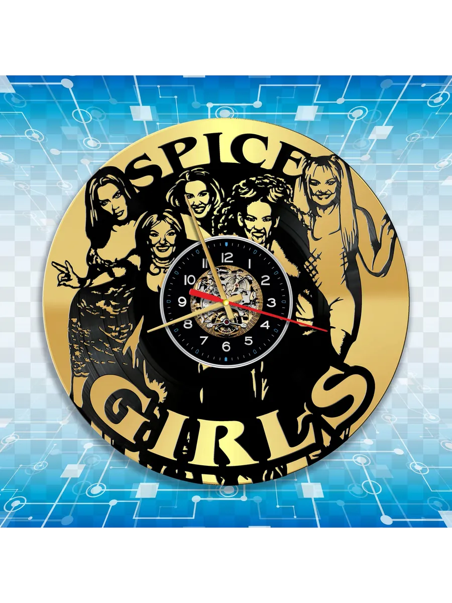 Настенные часы с группой Spice Girls, Спайс Гёрлз