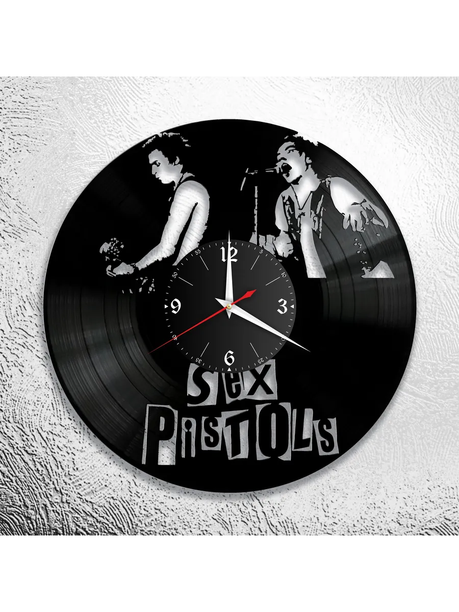 Настенные часы с группой Sex Pistols, Секс пистолс