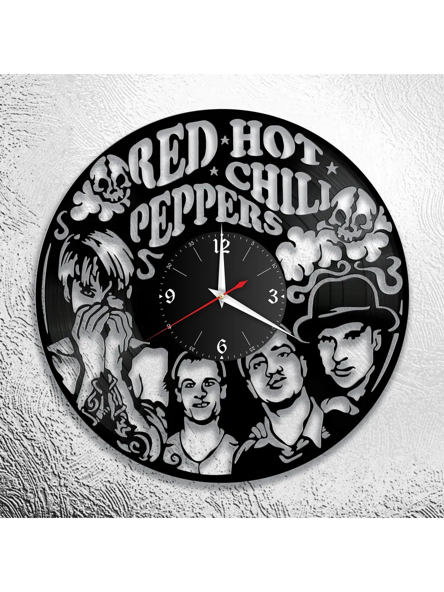 Настенные часы с группой Red Hot Chili Peppers