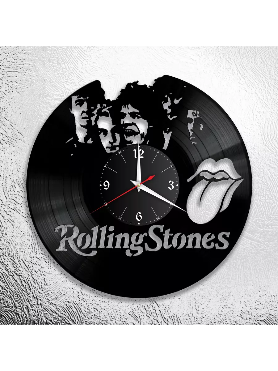 Настенные часы с группой Rolling Stones, Роллинг Стоунз