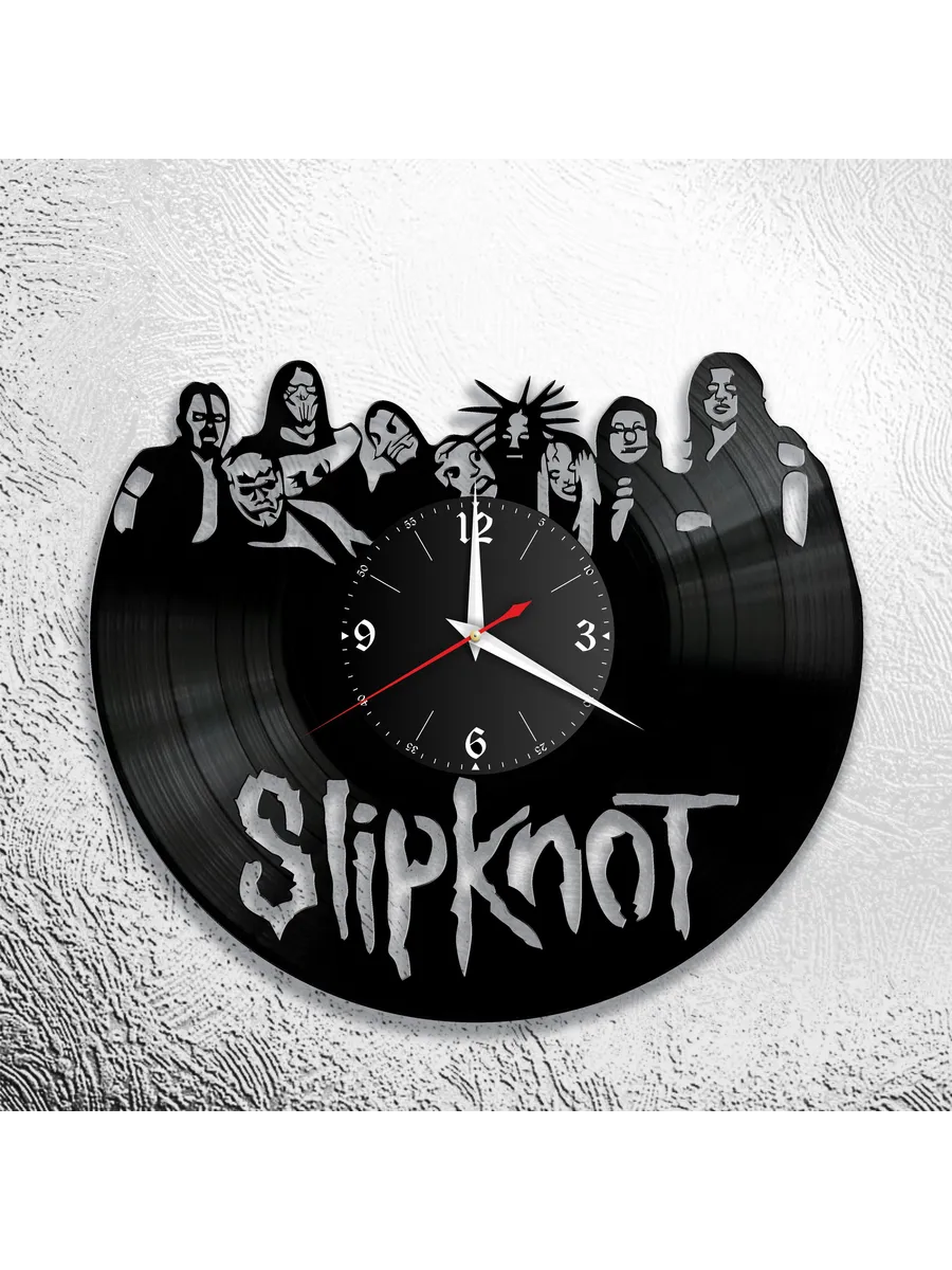 Настенные часы с группой Slipknot, Слипнот