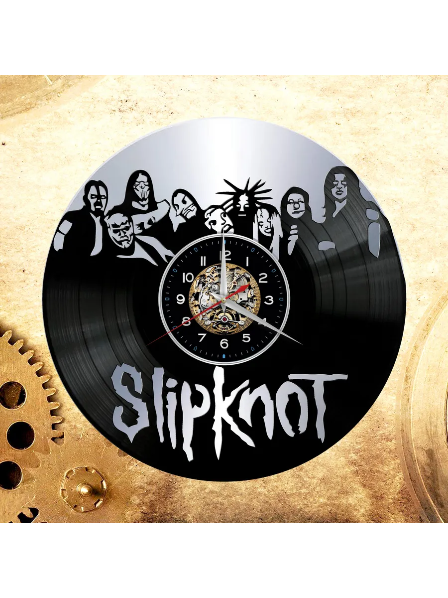 Настенные часы с группой Slipknot, Слипнот