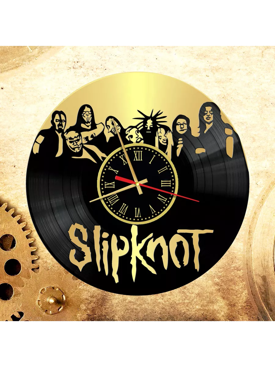 Настенные часы с группой Slipknot, Слипнот