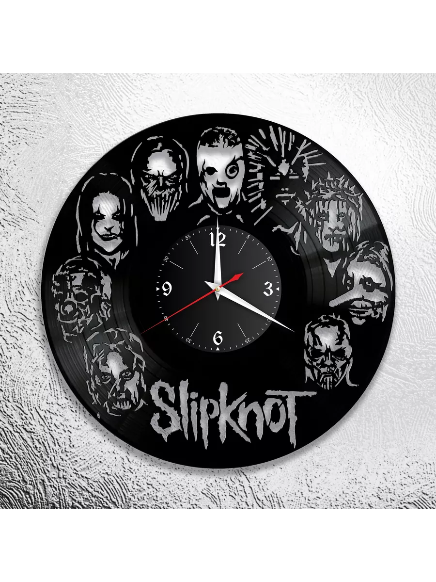 Настенные часы с группой Slipknot, Слипнот