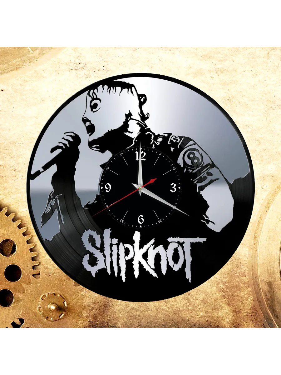 Настенные часы с группой Slipknot, Слипнот