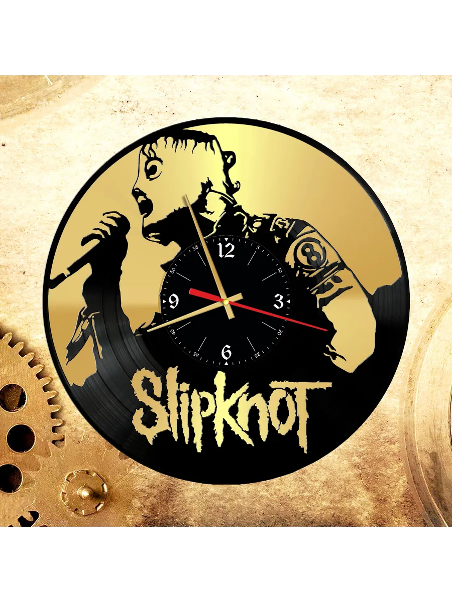 Настенные часы с группой Slipknot, Слипнот