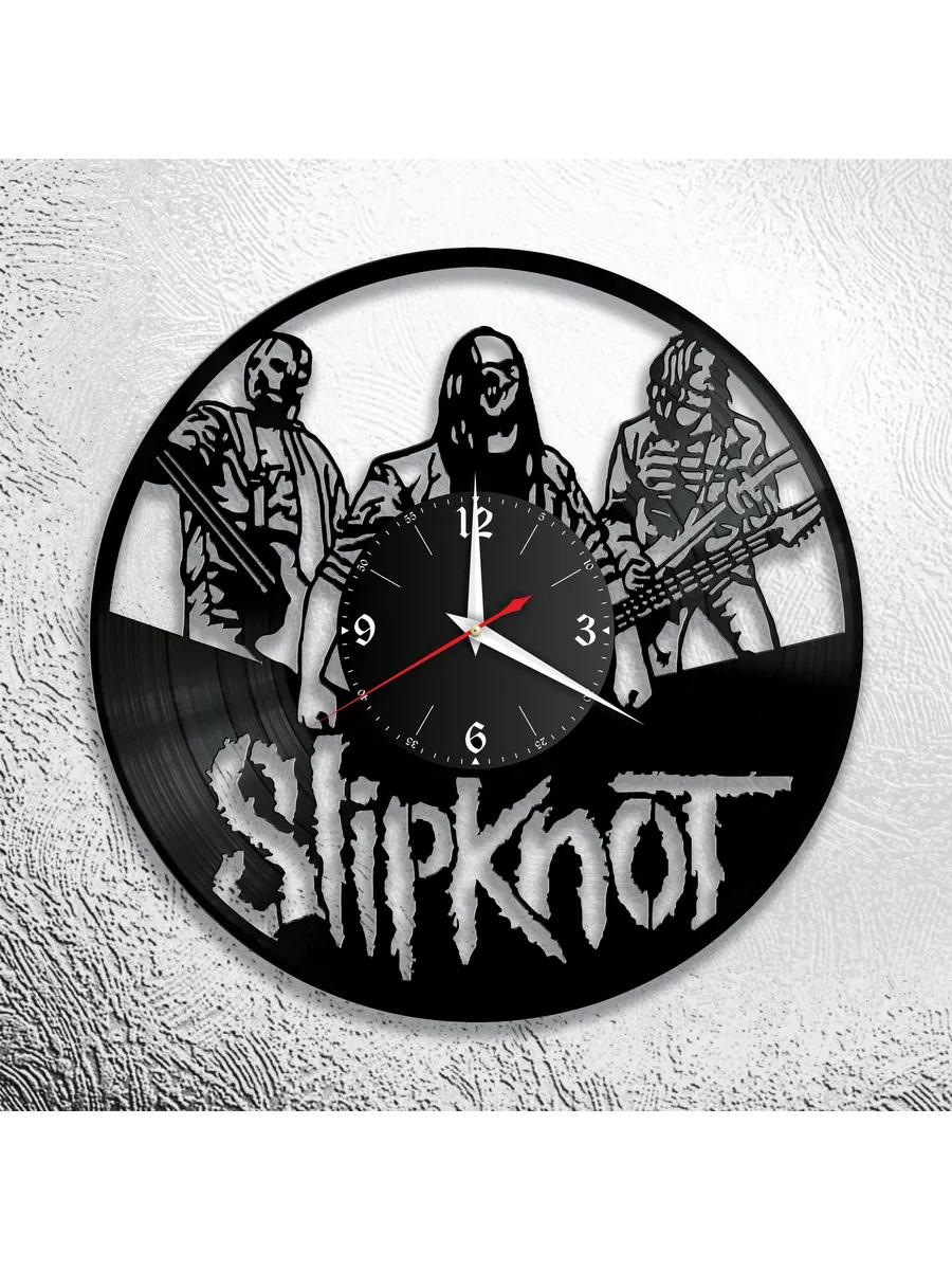 Настенные часы с группой Slipknot, Слипнот