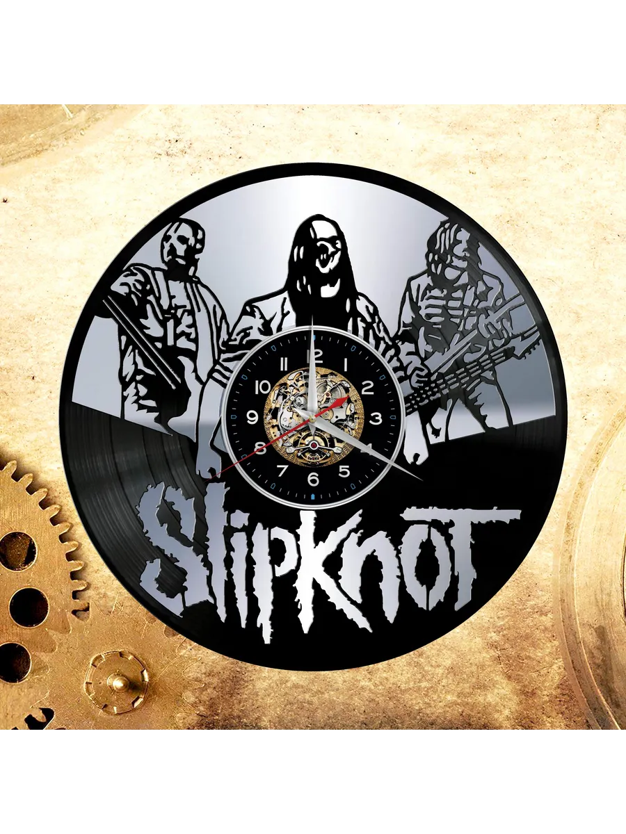 Настенные часы с группой Slipknot, Слипнот