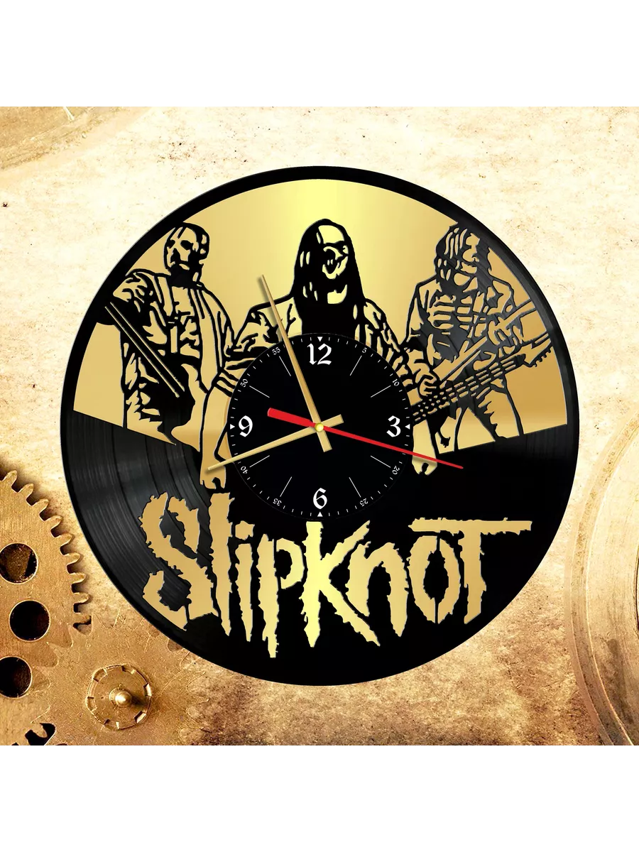 Настенные часы с группой Slipknot, Слипнот