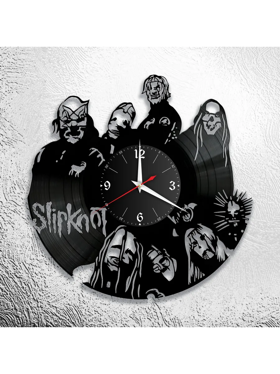Настенные часы с группой Slipknot, Слипнот