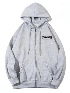 Зип Худи зипка на молнии Трешер оверсайз Thrasher 265010270 купить за 1 969 ₽ в интернет-магазине Wildberries