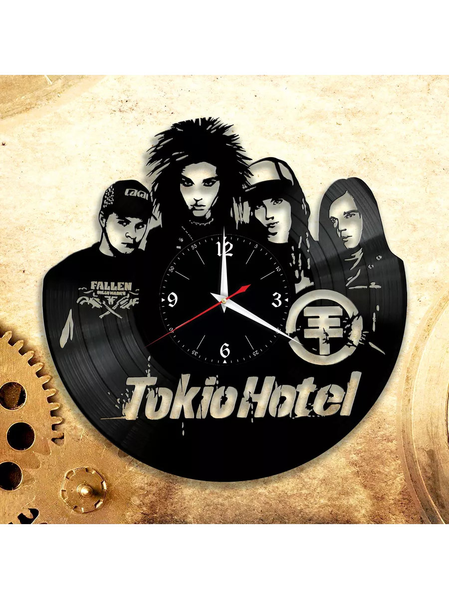 Настенные часы с группой Tokio Hotel, Токийский отель