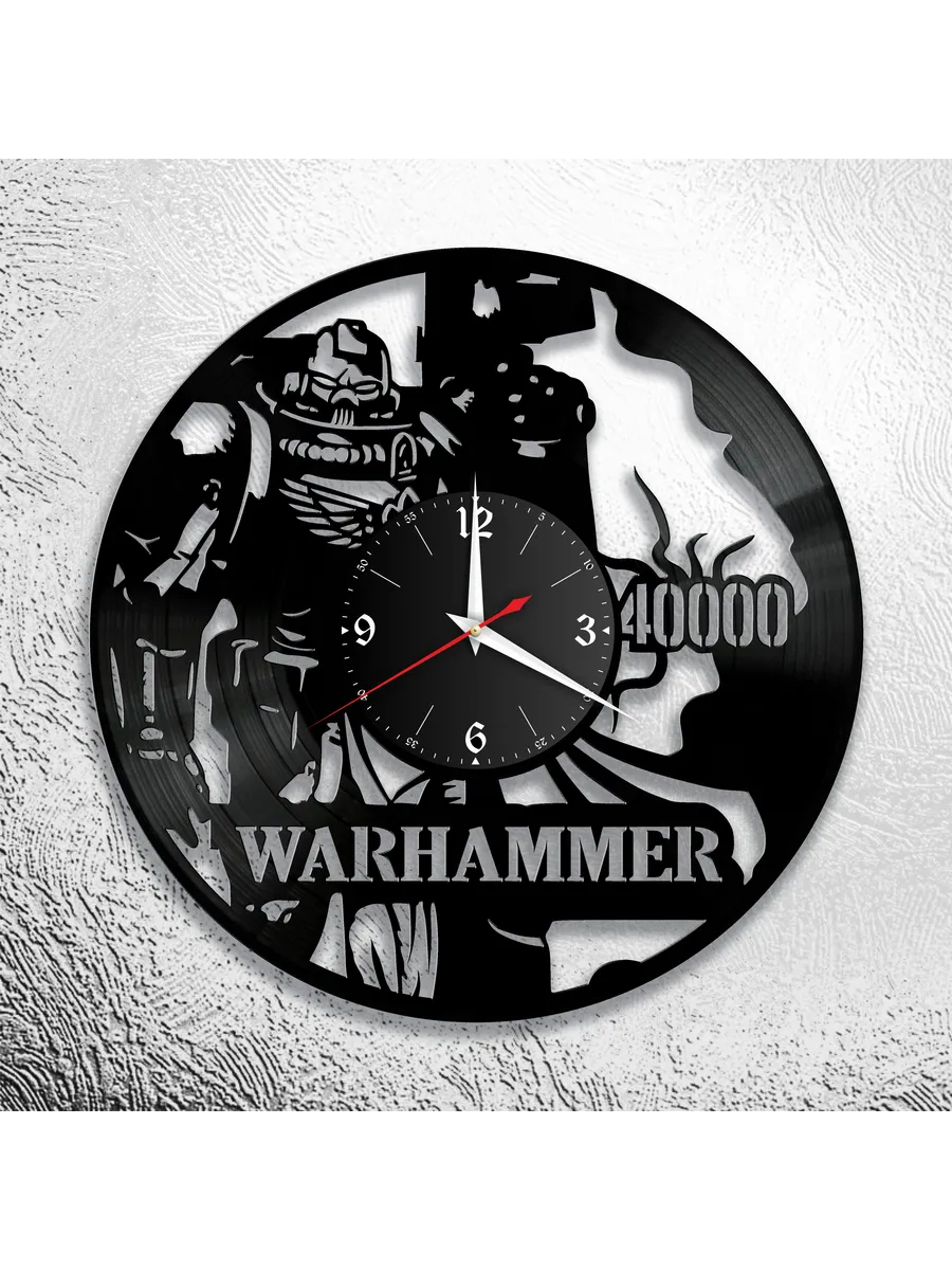 Настенные часы с персонажами Warhammer 40000