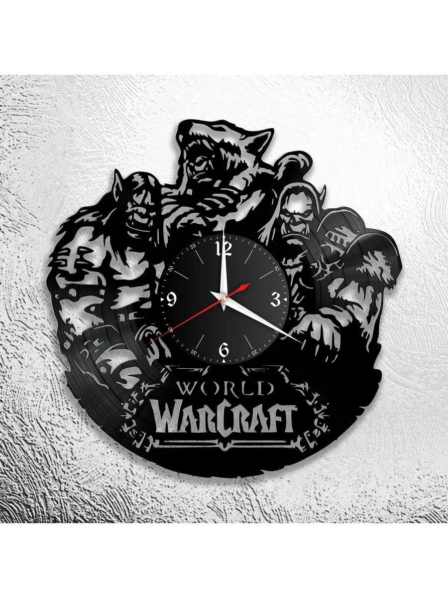 Настенные часы с персонажами Warcraft