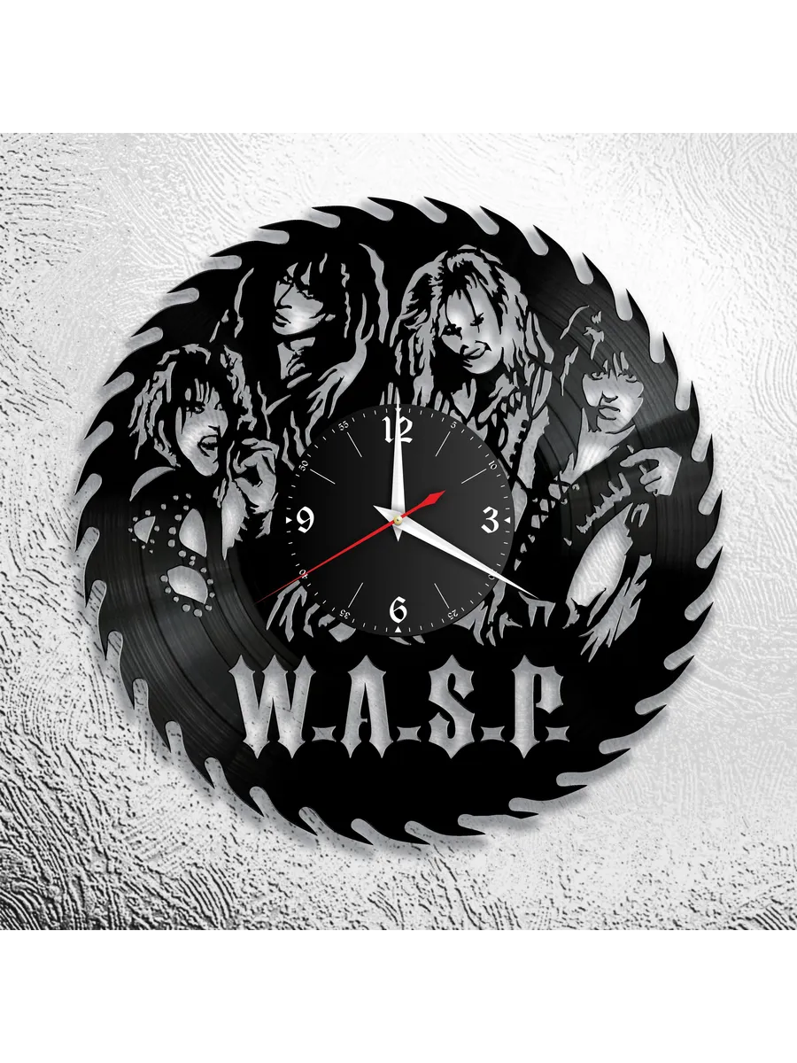Настенные часы с группой WASP