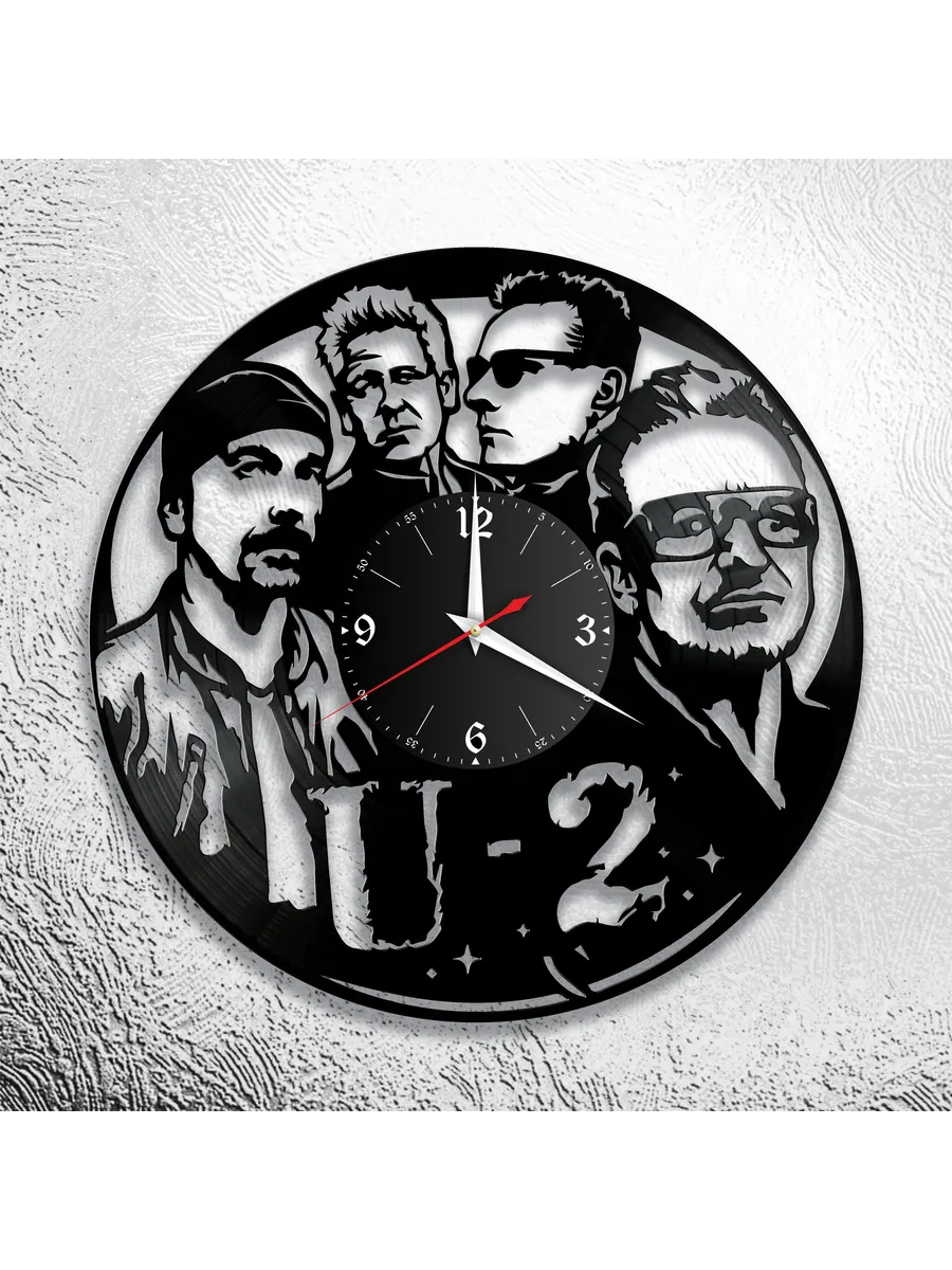 Настенные часы с группой U2, Ю Ту
