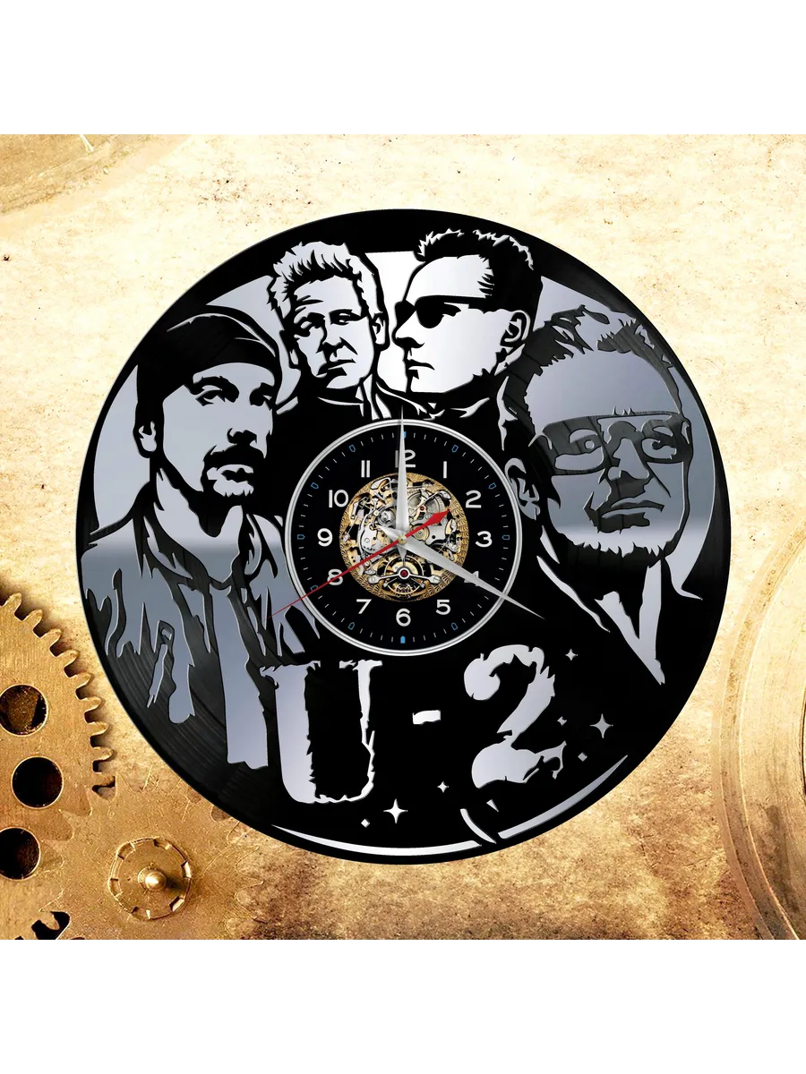 Настенные часы с группой U2, Ю Ту
